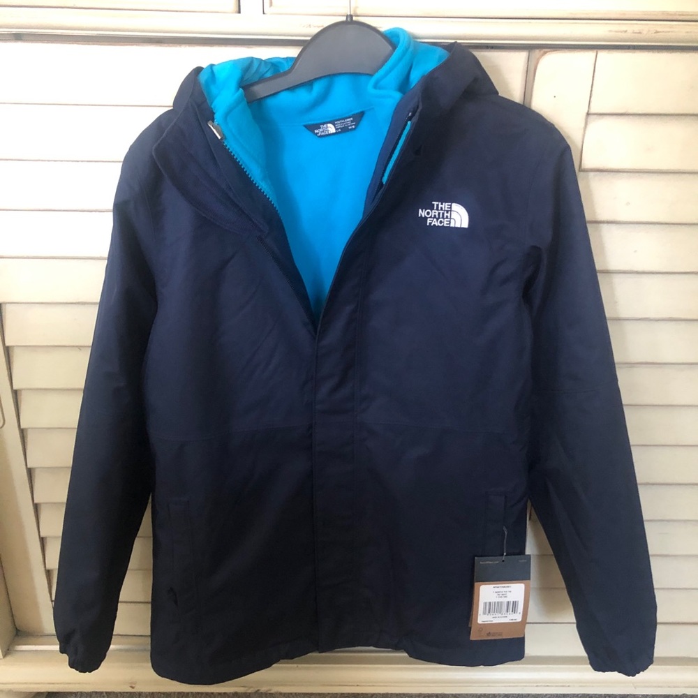 14/16 size Large with inner fleece coat.